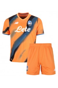 Atalanta Jalkapallovaatteet Lasten Kolmas peliasu 2025-26 Lyhythihainen (+ Lyhyet housut)